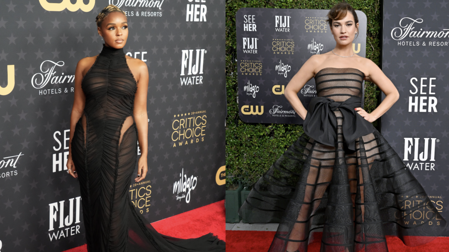 Best Sheer Dresses Celebrities Wore on the Red Carpet in 2022
