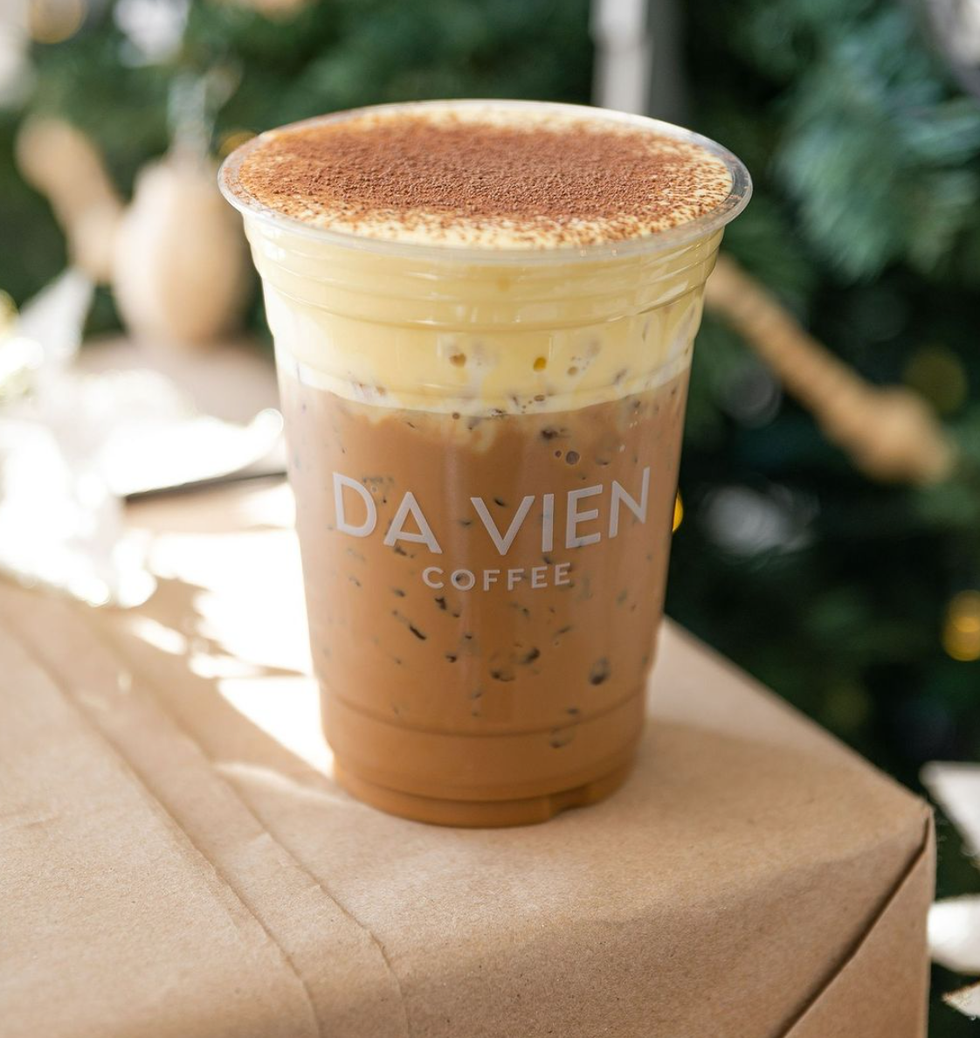 salted egg yolk coffee