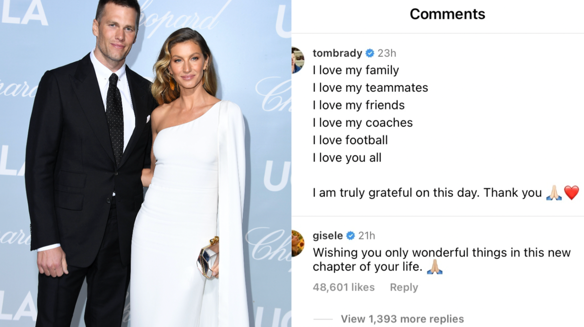 Gisele Bündchen 'Sincerely Happy' for Tom Brady But 'Moved on': Sources