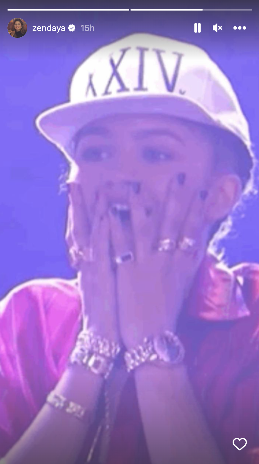 Zendaya Reacts to Rihanna's Super Bowl Halftime Performance