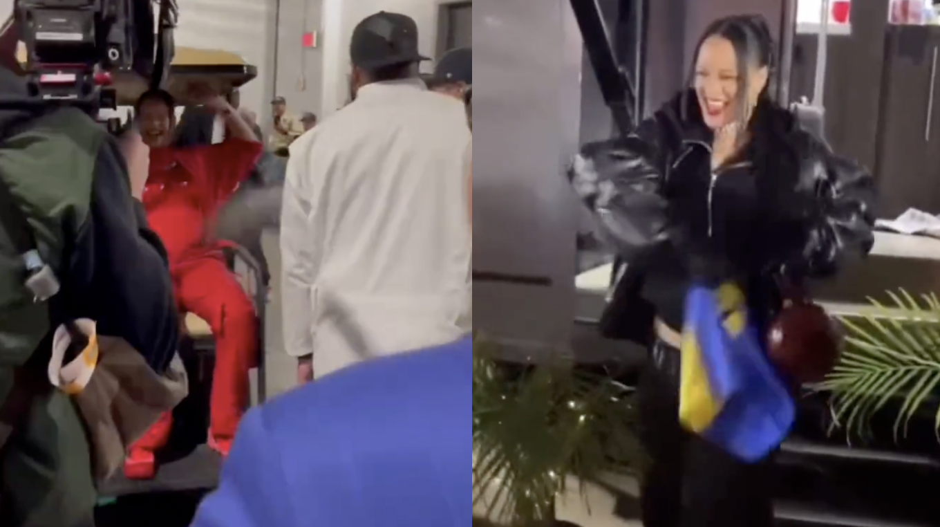 Behind the Scenes of Rihanna Super Bowl Halftime Performance