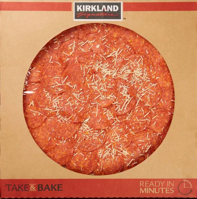 take and bake pizza