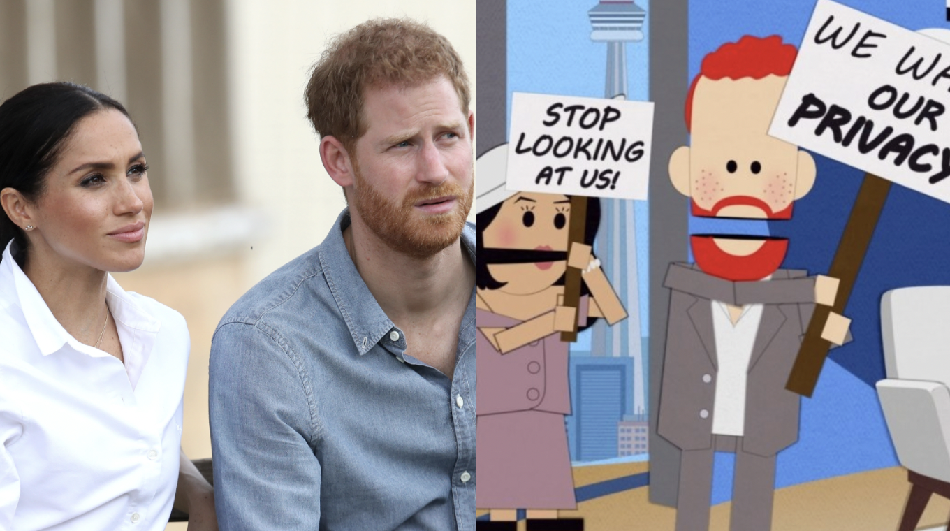 SAVAGE! South Park DESTROYS Prince Harry & Meghan Markle Worldwide Privacy  Tour