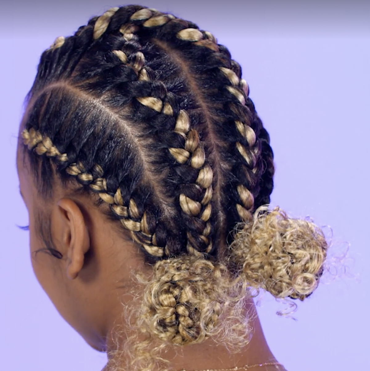 The Braid Up': How to Create French Braids With Buns in 2023