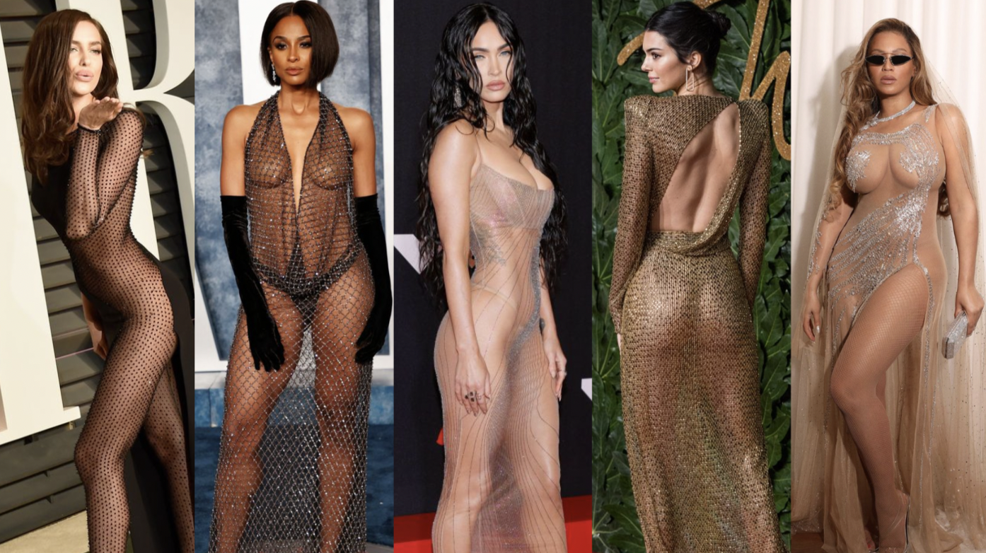13 Celebrity No-Underwear Moments — No Underwear Celebs Red Carpet Bella  Hadid