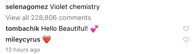 Miley Cyrus Responds to Selena Gomez’s Makeup-Free Selfies