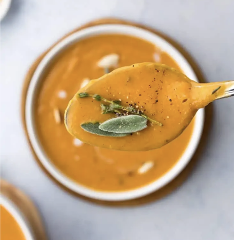 pumpkin sweet potato soup