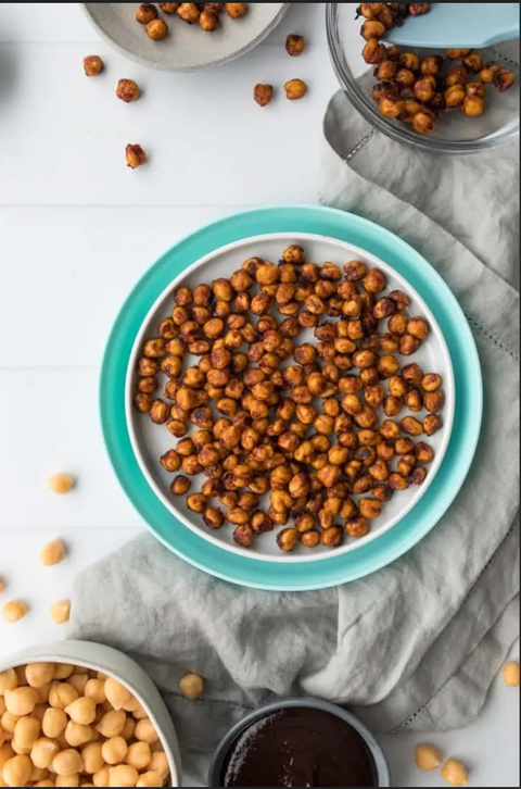 BBQ roasted chickpeas bbq roasted chickpeas