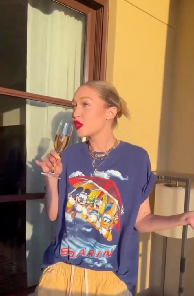 Gigi Hadid jets to Disney World for birthday celebrations