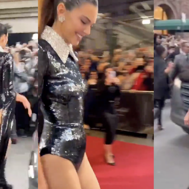 Kendall Jenner's 2023 Met Gala Look? A Wedgie Bodysuit with Massive Platforms
