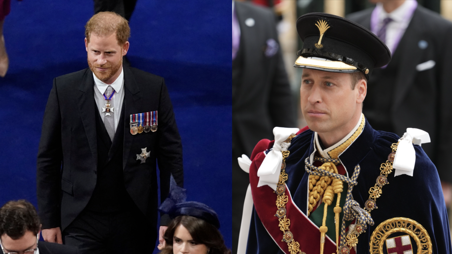 prince harry and william and charles