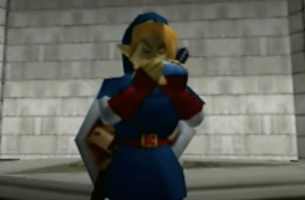 Kids' Nintendo The Legend of Zelda Link Blue Tunic with Ears