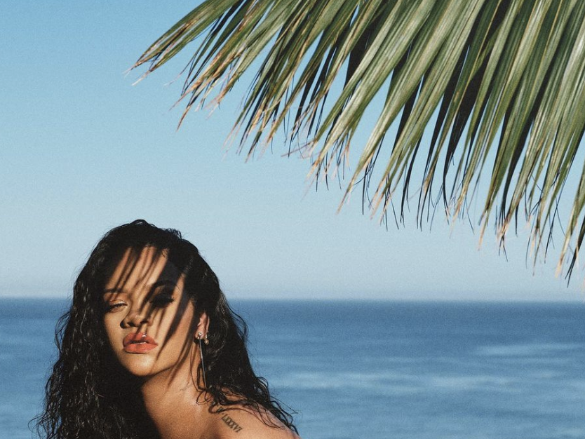 Rihanna Wears Nothing But Body Chains in a Sensual Nude Maternity