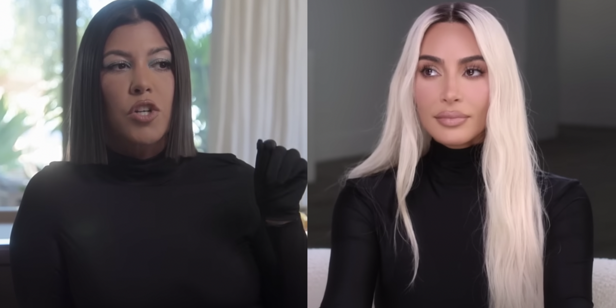 Kourtney Straight-Up Removed Herself from the Kardashian Family Group Chat Amid Her Fight with Kim