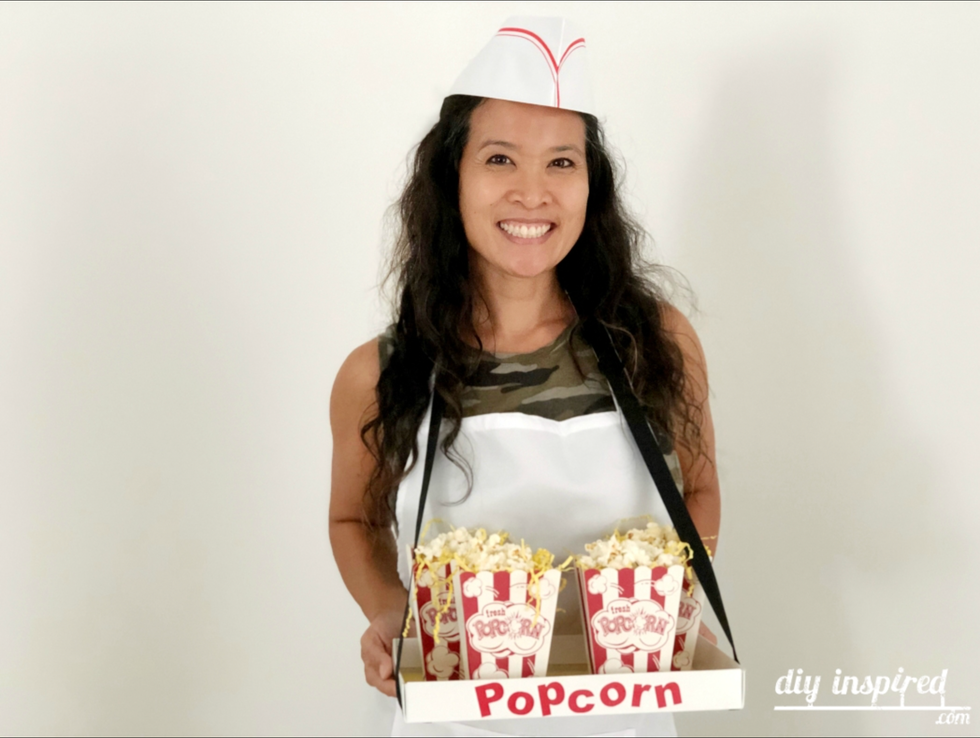 popcorn concession costume