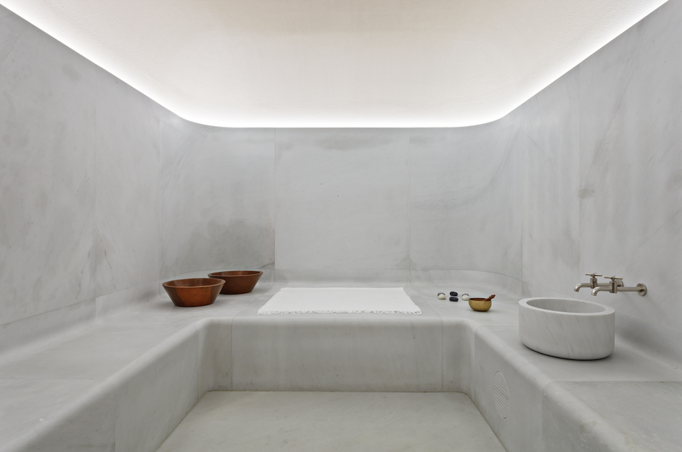 Akasha Spa at Hotel Café Royal hammam room akasha spa at hotel café royal