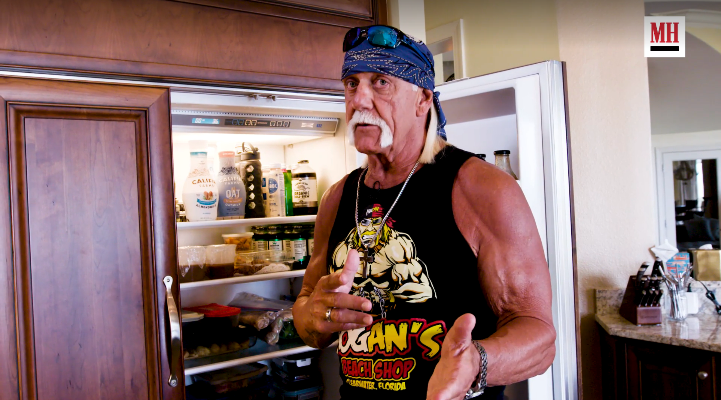 A Jacked Hulk Hogan, 69, Takes Us Inside His Home Gym