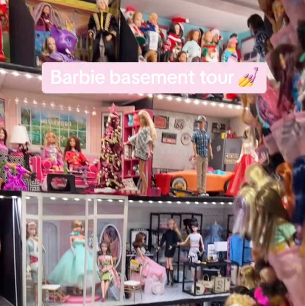 This Woman Has a Barbie Museum in Her Basement