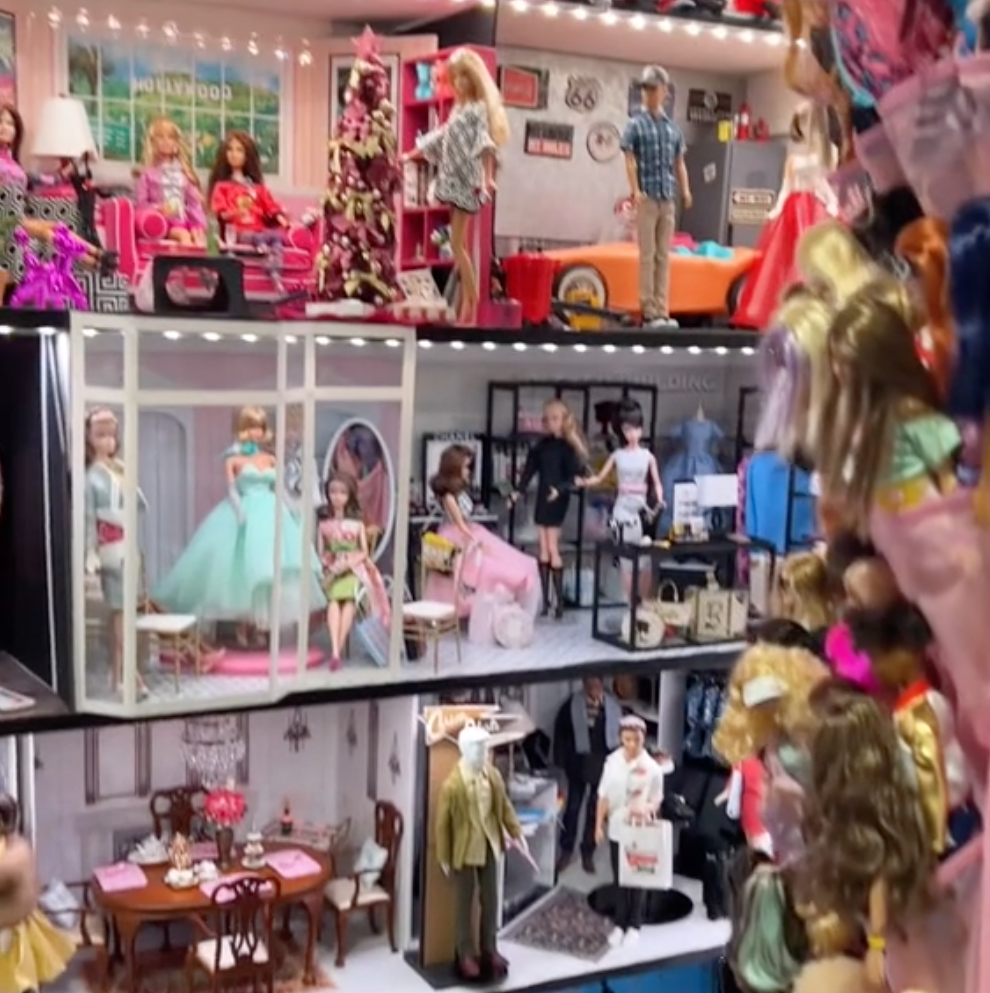 This Woman Has a Barbie Museum in Her Basement