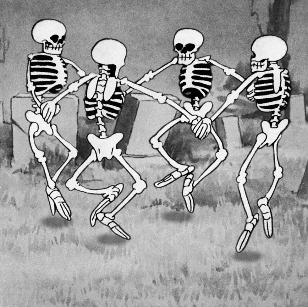 The Skeleton Dance the sketleton dance