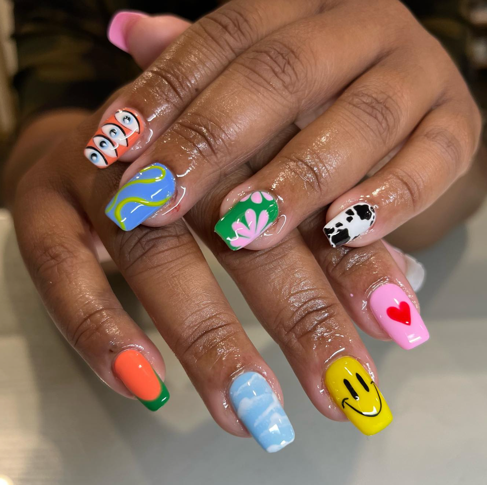 summer nail iseas