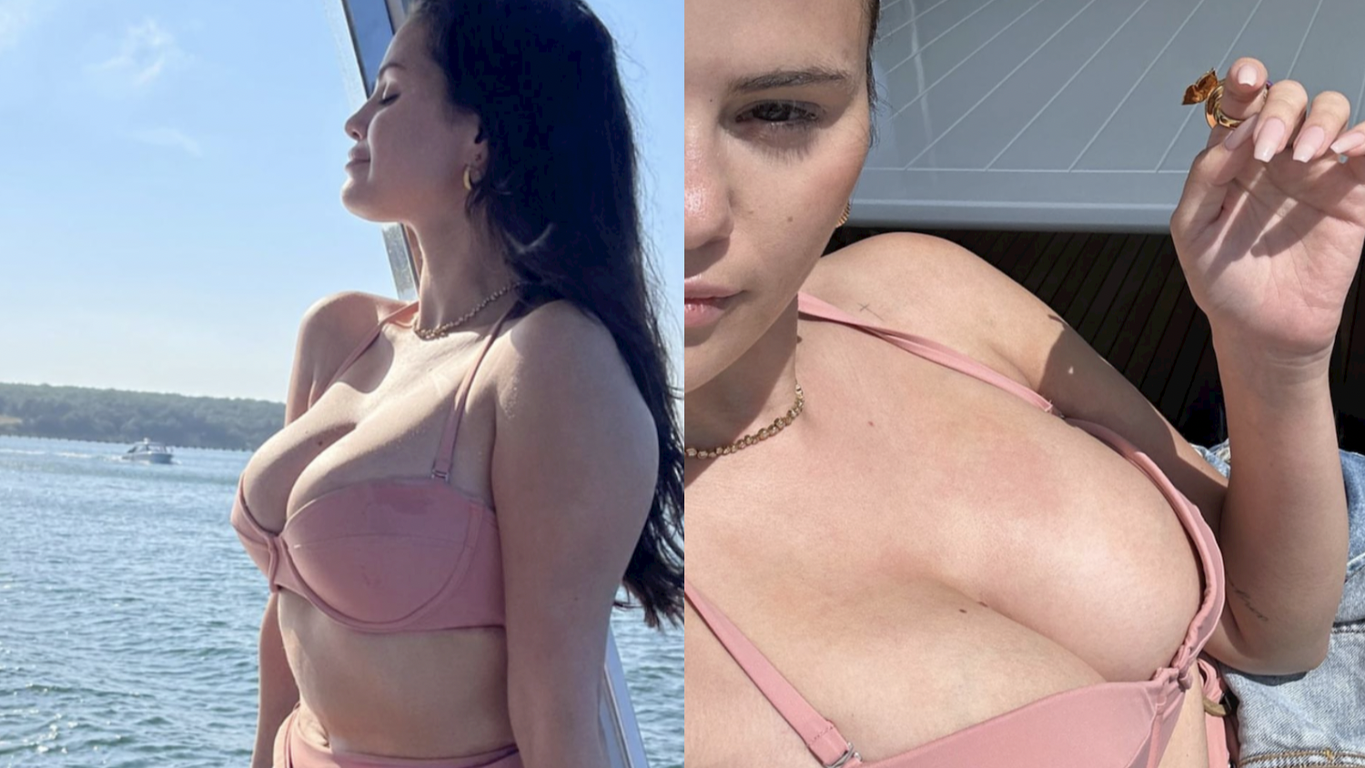 Angrejan Ki Sexy Video Xxx - Selena Gomez Wore a Spicy Pink Bikini for a Yacht Weekendâ€”Shop the Look