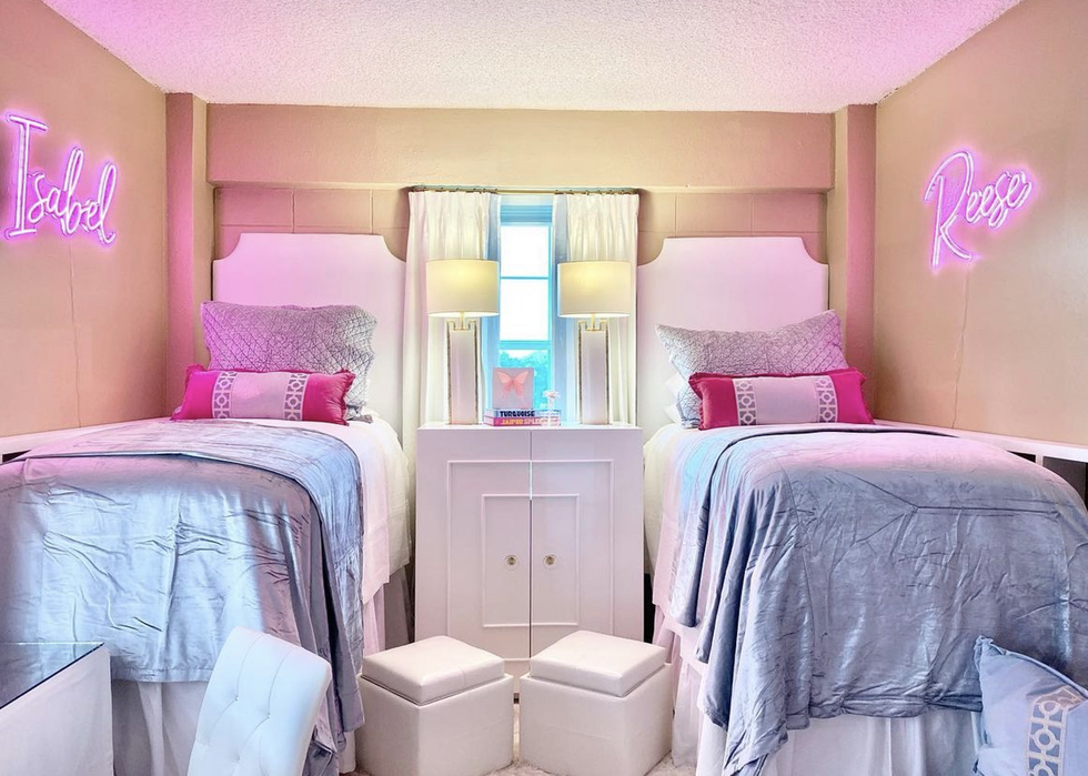 Ultimate Dorm Storage Solutions - Pink Peppermint Design
