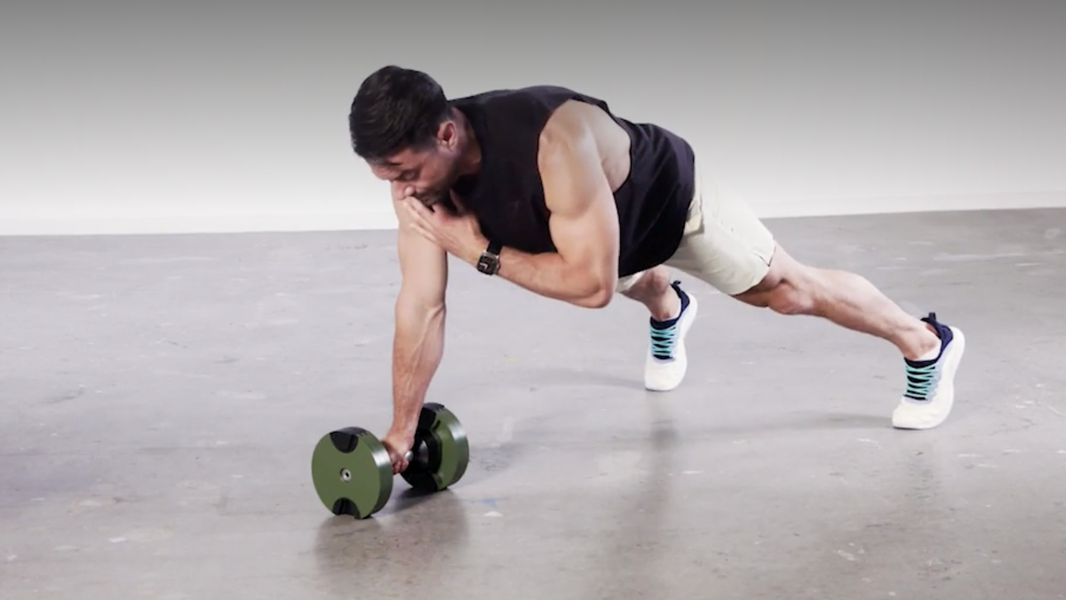 preview for Originate Strength and Steadiness With This Shoulder Faucet Pushup | 20-Minute Muscle