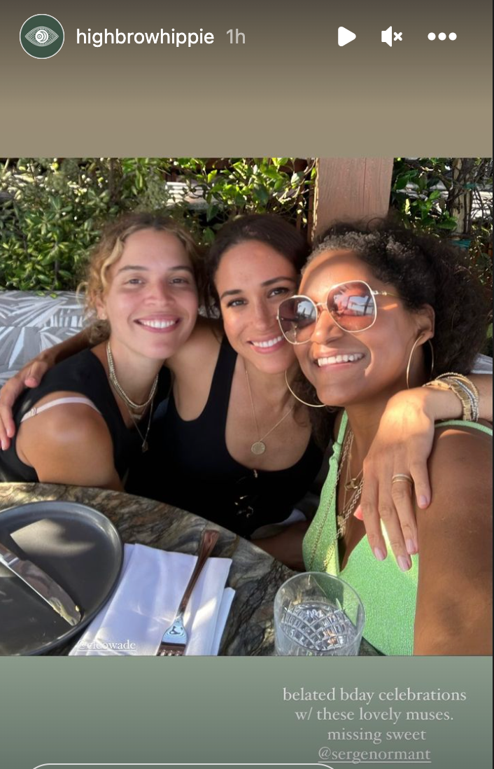 Meghan Markle Is Glowing in Rare Selfie With Her Girlfriends