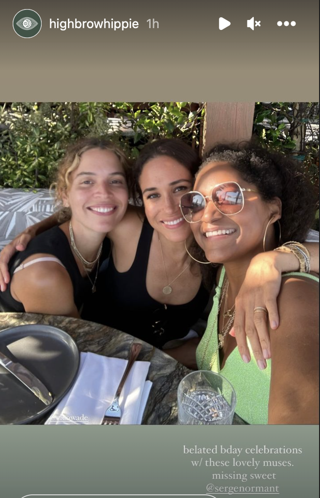 Meghan Markle Is Glowing in Rare Selfie With Her Girlfriends