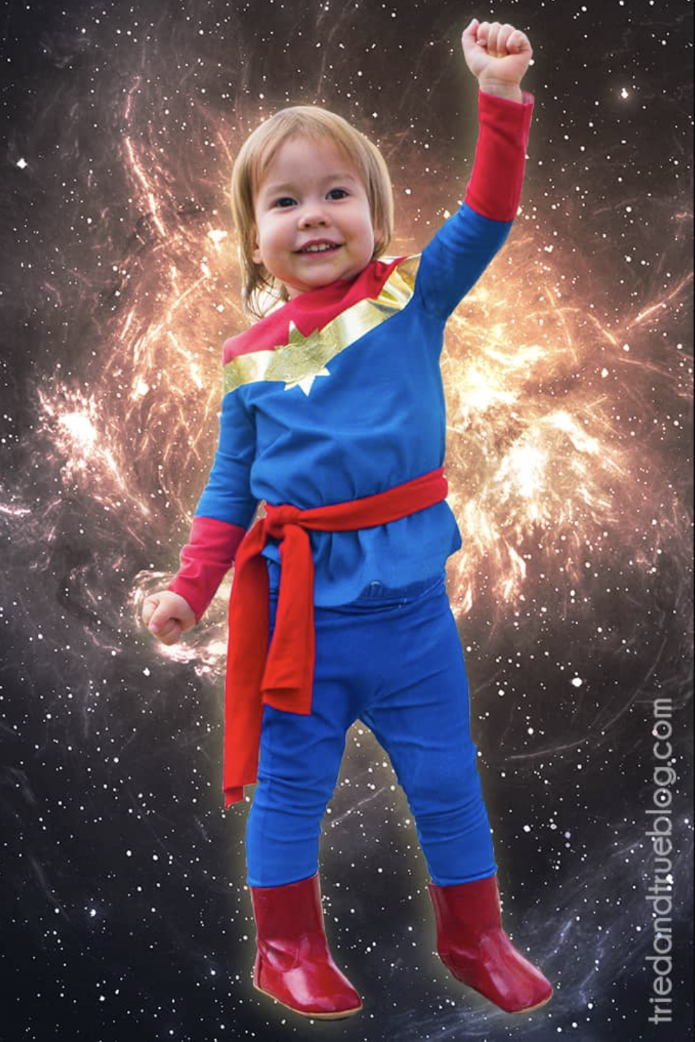 Kids Superhero Jumpsuit Fancy Dress Child Halloween Cosplay