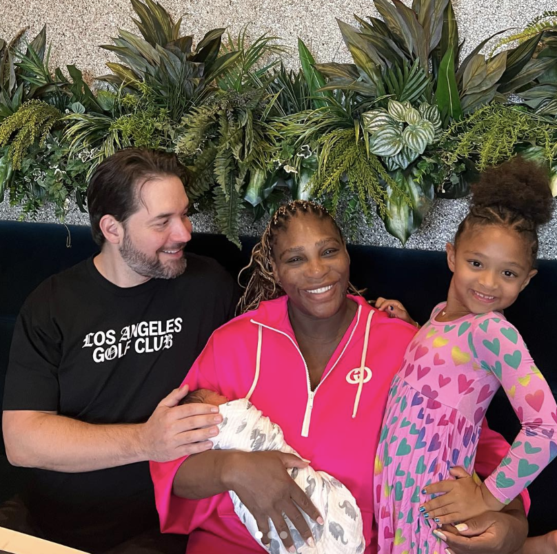 Serena Williams welcomes second daughter, Adira River: My