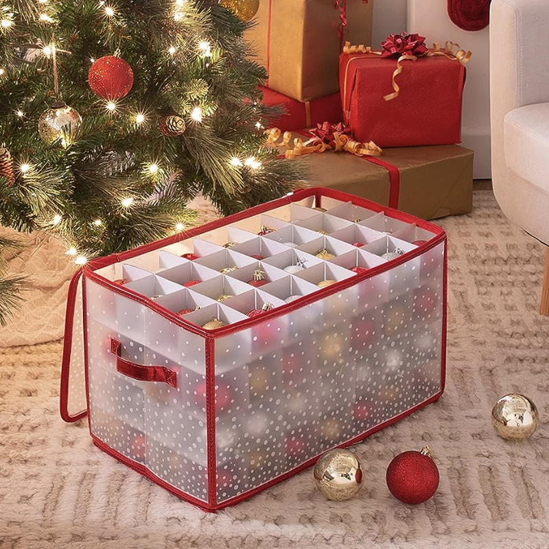 15 Clever Christmas Ornament Storage Ideas To Keep Them Safe  Christmas  ornament storage, Ornament storage, Christmas ornament storage box