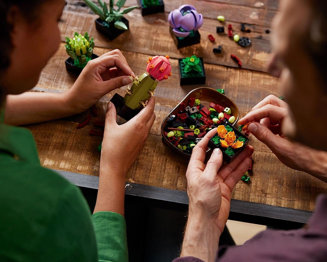 PSA: There's a LEGO Succulent Arrangement Perfect for Plant Killers