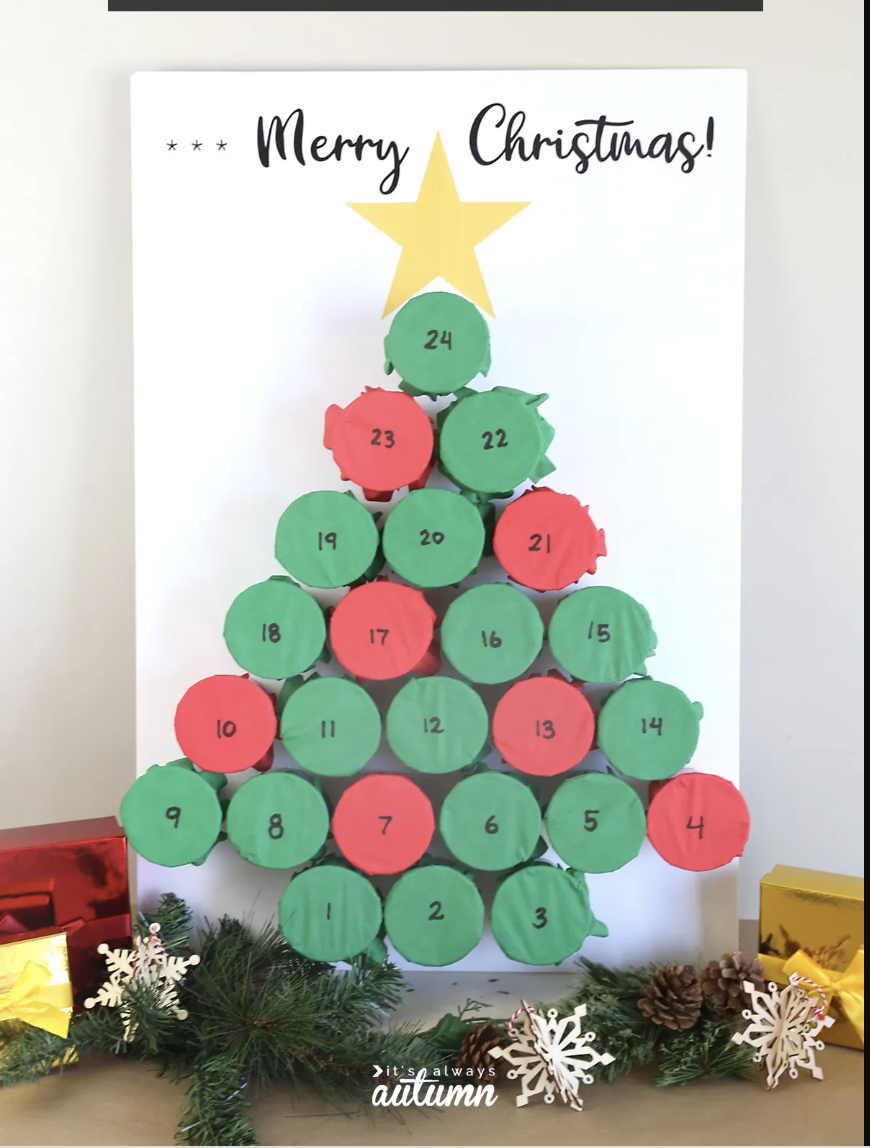 51 Best DIY Christmas Advent Calendars - Make Your Own Advent Calendar