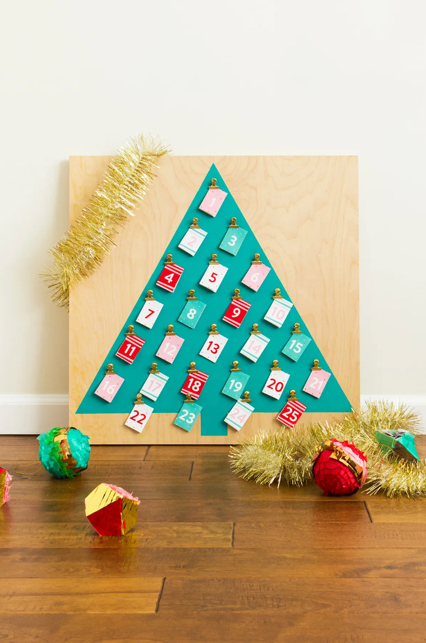 customizable christmas advent calendar
