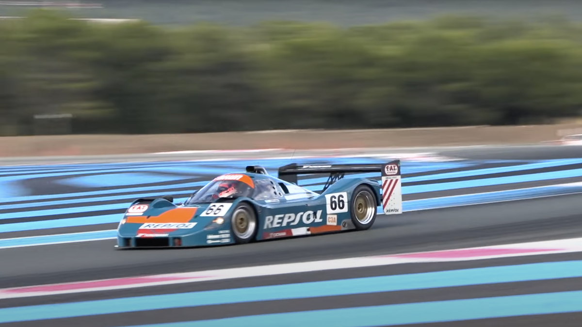 An F1-Powered Group C Car Is Near Perfection