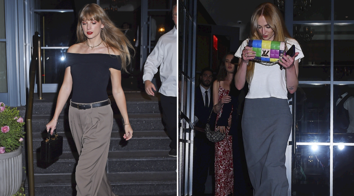 Sophie Turner Takes Louis Vuitton Boots to Dinner with Taylor Swift –  Footwear News