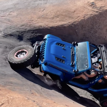 jeep gladiator rubicon lost wheel at devil's hot tub