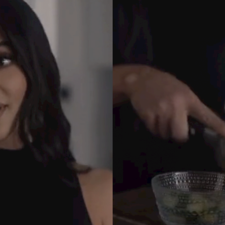 Fans Simply Can't Handle Kim Kardashian Cutting a Cucumber on 'AHS'