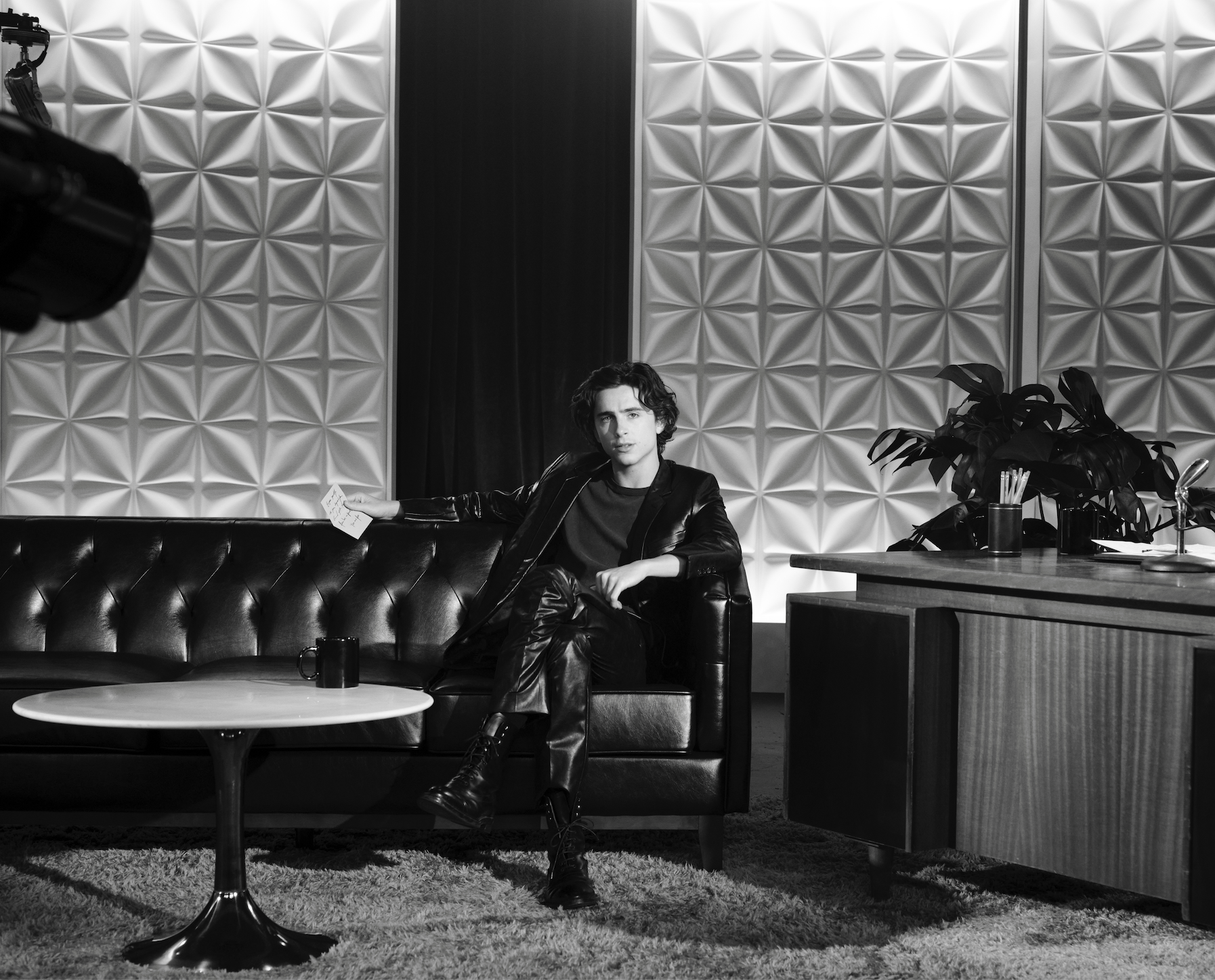 Behind the Scenes of Timothée Chalamet's New Bleu de Chanel Campaign