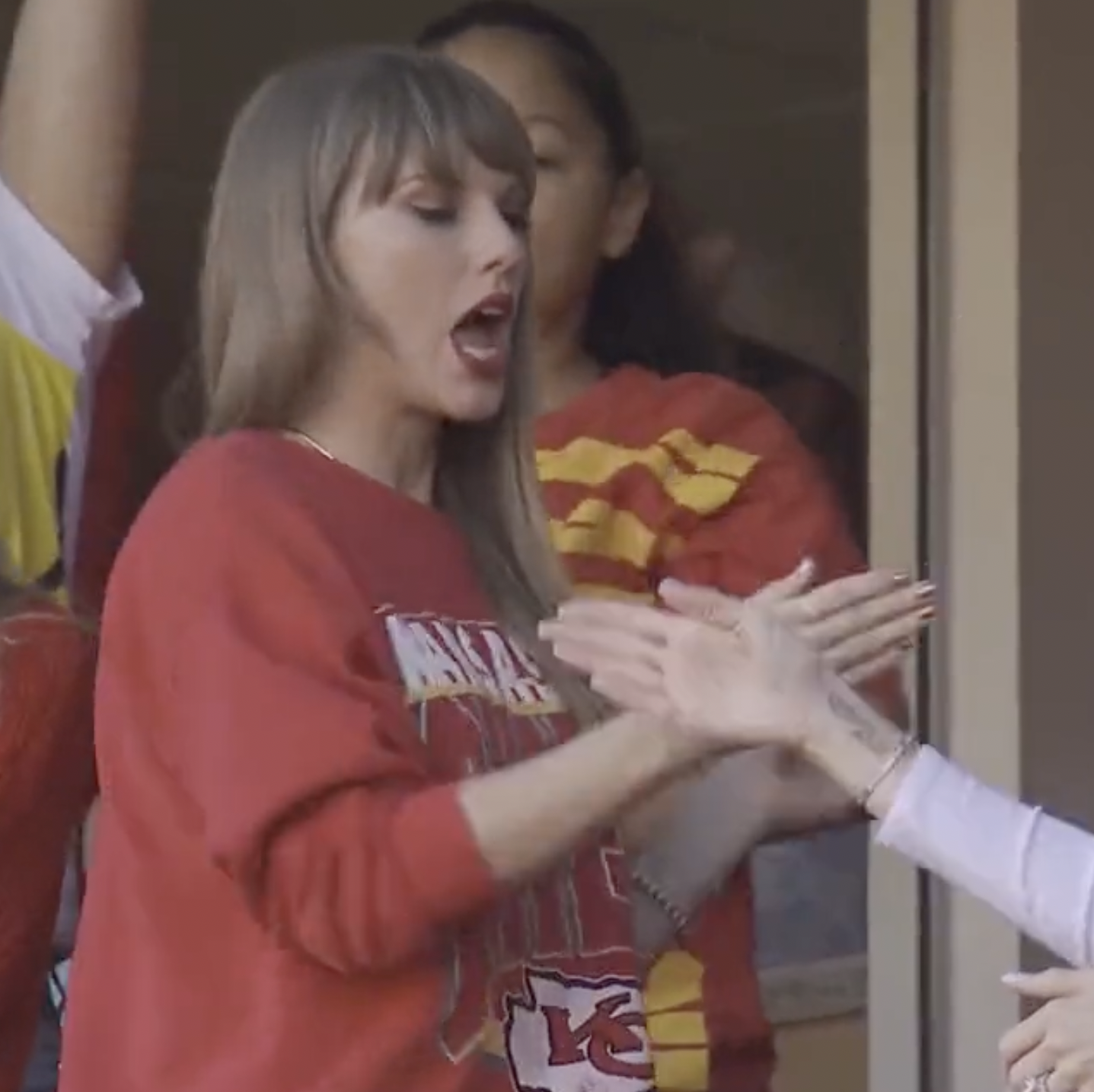Taylor Swift and Brittany Mahomes Fully Choreographed and Practiced Their Own Handshake