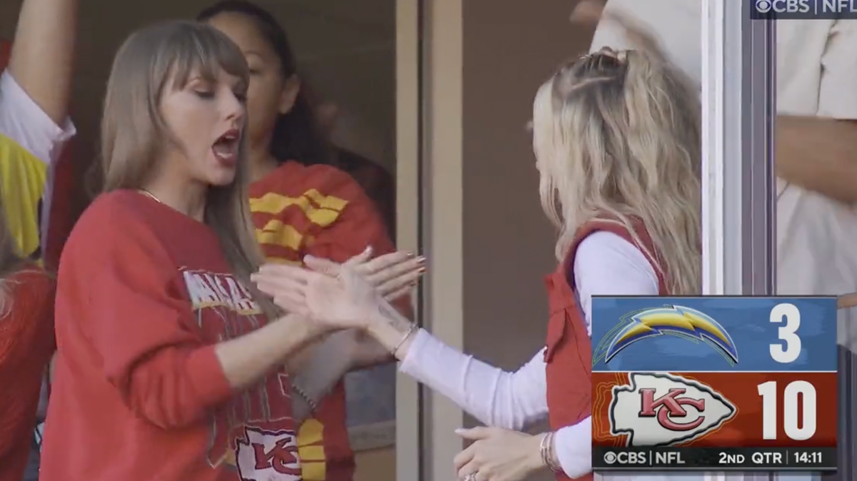 Watch Taylor Swift and Brittany Mahomes's Special Handshake