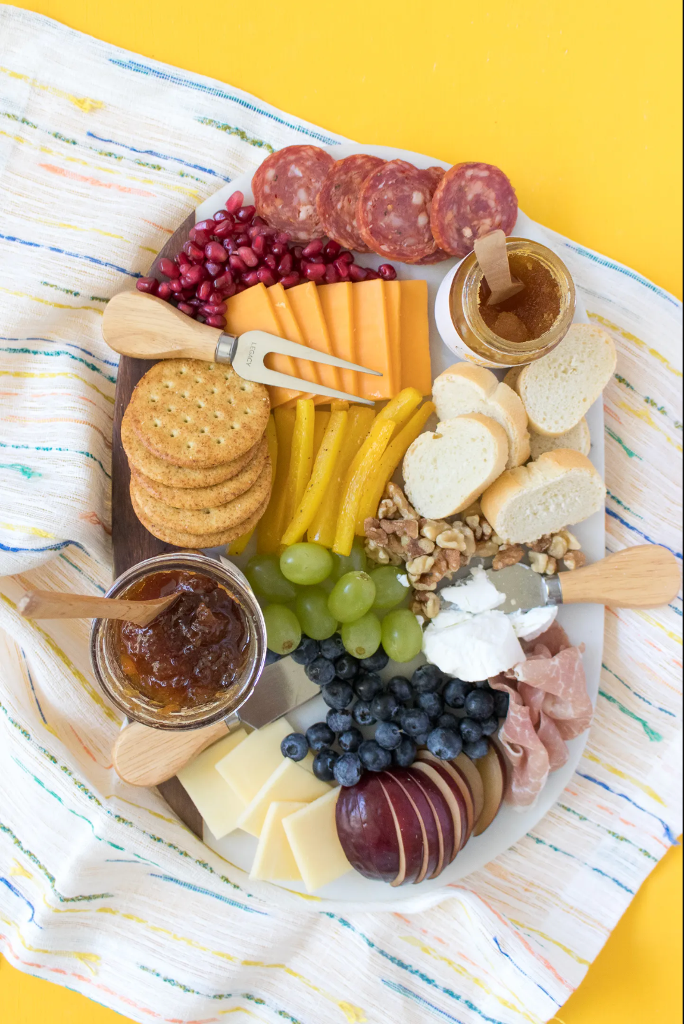 a plate of food
