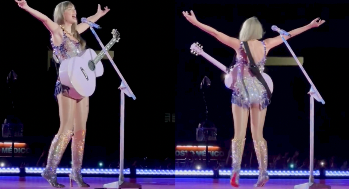 Taylor Swift Has 'Barbie' Moment as Heel Breaks Off Mid-Show