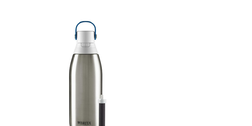 Brita 20 Ounce Premium Filtering Water Bottle with Filter BPA Free - S -  Clean Water Mill
