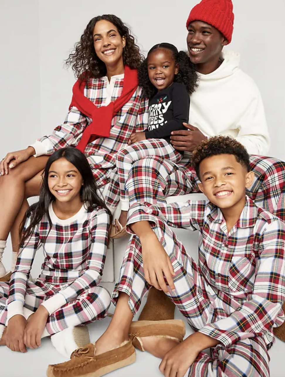 Men's Big & Tall Matching Family Thermal Pajama Button-down Shirt