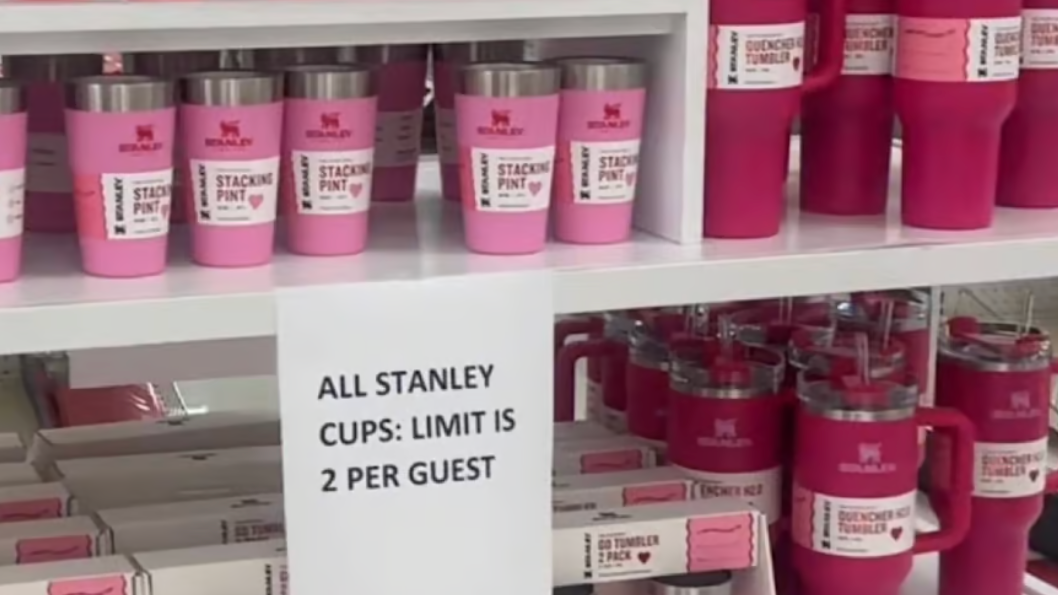 Limited Edition Valentine’s Day Stanley Cups Are Causing Chaos