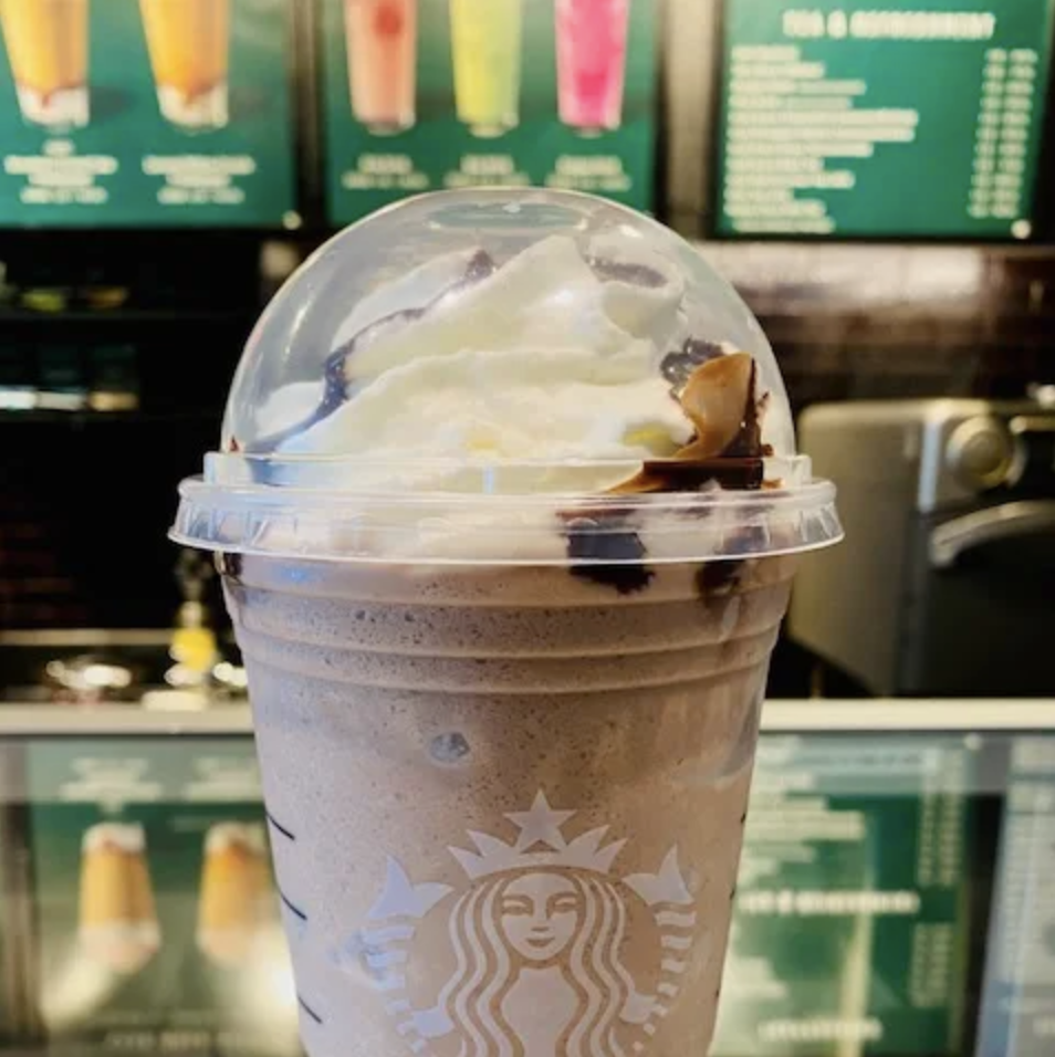 frosty frappuccino