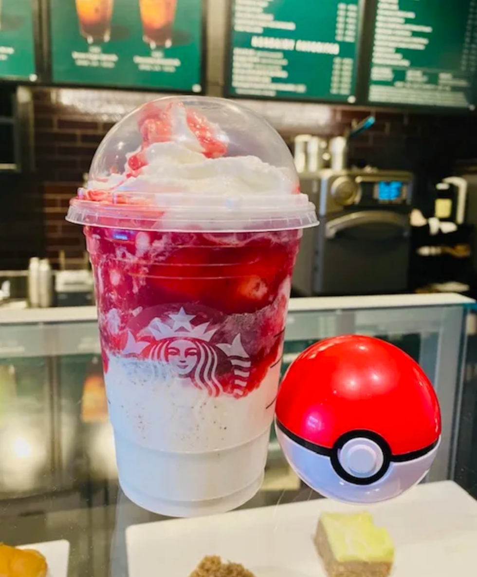 pokeball frappuccino